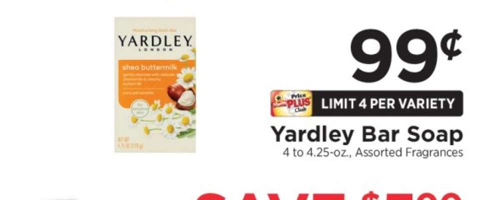 Yardley Bar Soap