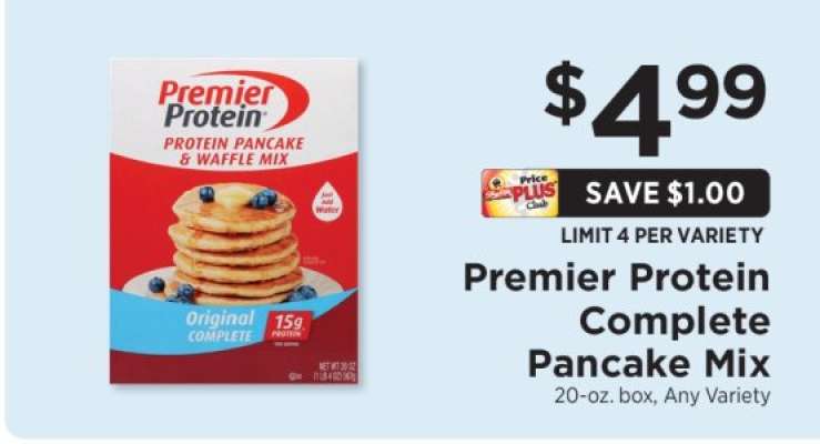 Premier Protein Complete Pancake Mix