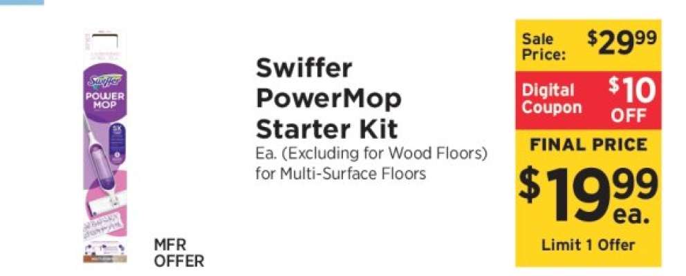Swiffer Powermop Starter Kit*