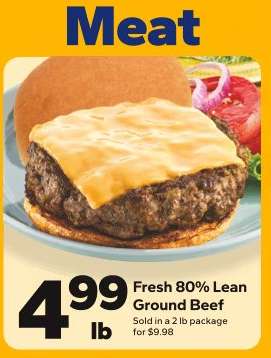 Fresh 80% Lean Ground Beef