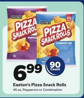 Easton's Pizza Snack Rolls