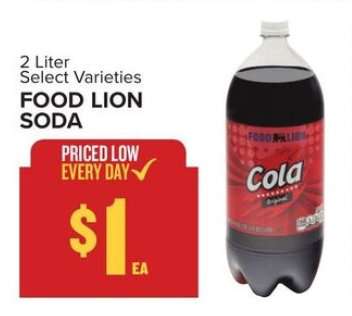 FOOD LION SODA