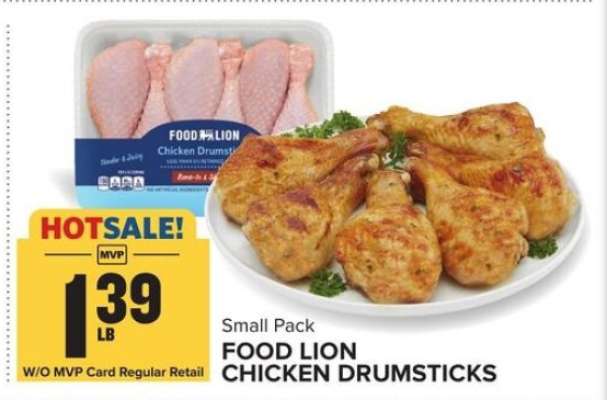 Food Lion Chicken Drumsticks