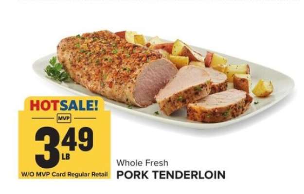 Whole Fresh Pork Tenderloin
