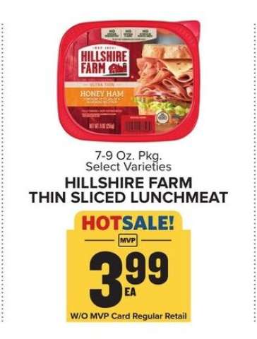 Hillshire Farm Thin Sliced Lunchmeat