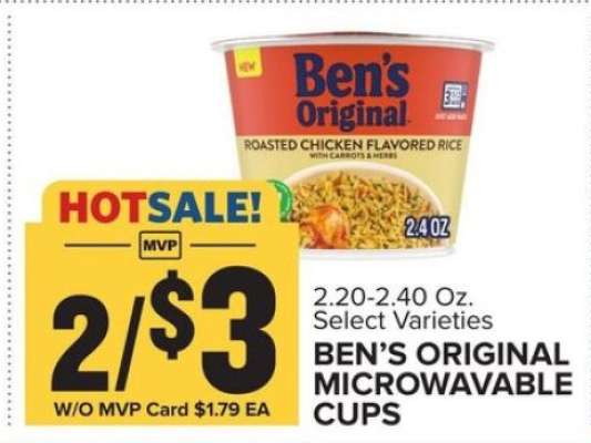 BEN’S ORIGINAL MICROWAVABLE CUPS
