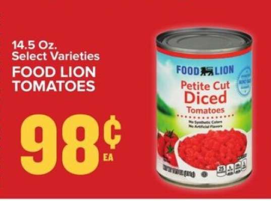 Food Lion Tomatoes