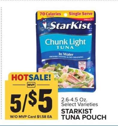 Starkist Tuna Pouch