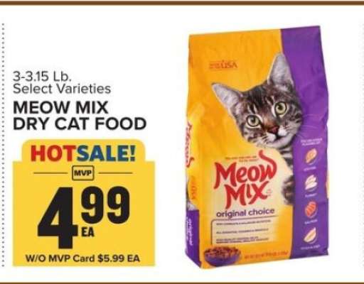 Meow Mix Dry Cat Food*