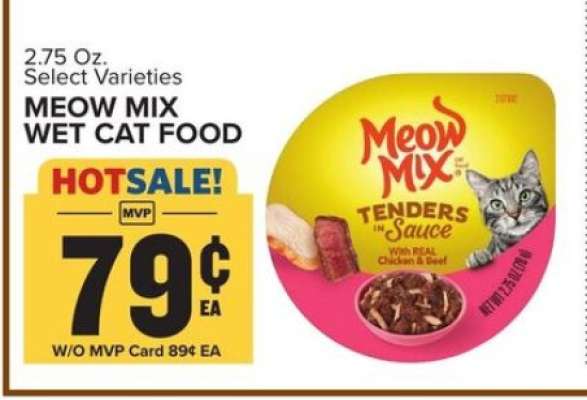Meow Mix Wet Cat Food