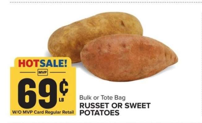 Russet or Sweet Potatoes