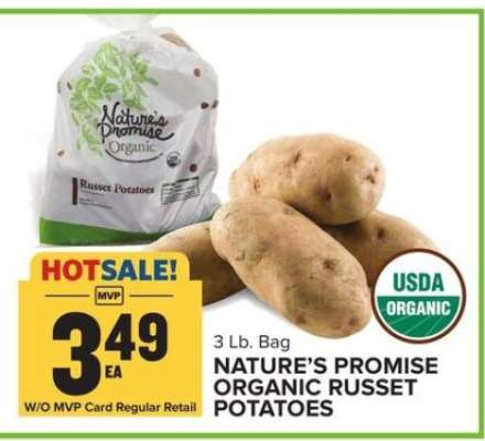 Nature's Promise Organic Russet Potatoes