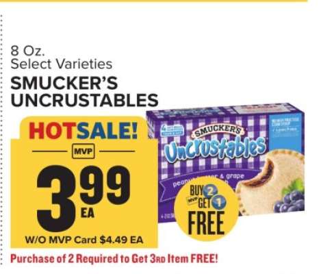 Smucker's Uncrustables