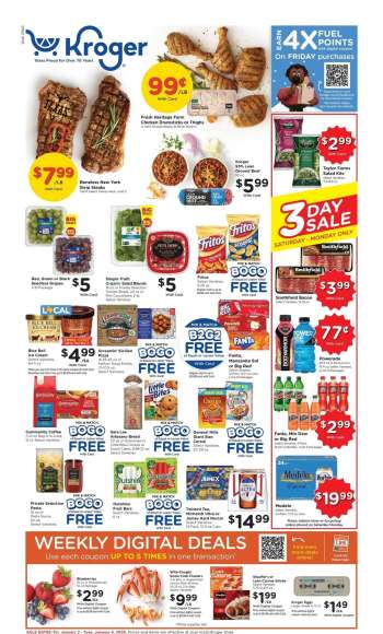 Kroger Flyer - 01/02/2026 - 01/06/2026.