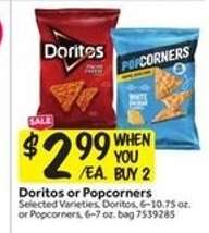 Doritos or Popcorners
