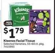 Kleenex Facial Tissue