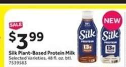 Silk Plant-Based Protein Milk