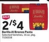 Barilla Al Bronzo Pasta