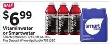 Vitaminwater or Smartwater