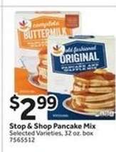 Stop & Shop Pancake Mix