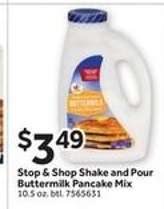 Stop & Shop Shake and Pour Buttermilk Pancake Mix