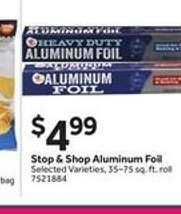 Stop & Shop Aluminum Foil