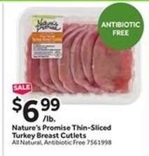 Nature's Promise Thin-Sliced Turkey Breast Cutlets