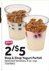 Stop & Shop Yogurt Parfait