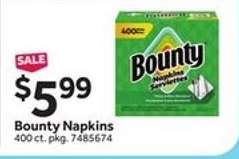 Bounty Napkins