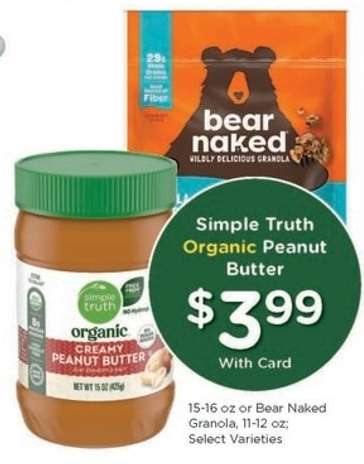 Simple Truth Organic Peanut Butter