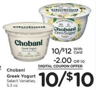 Chobani Greek Yogurt