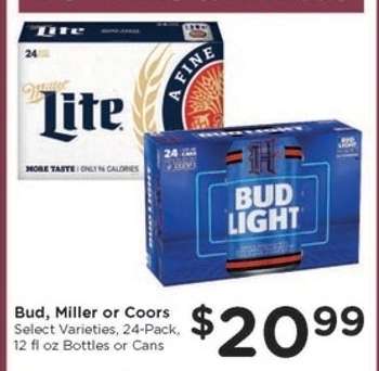 Bud, Miller or Coors