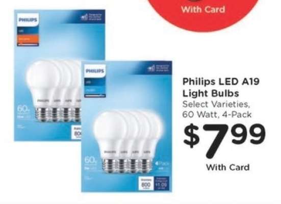 Philips LED A19 Light Bulbs