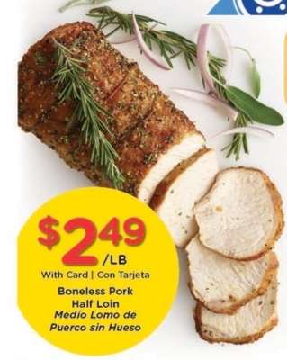 Boneless Pork Half Loin