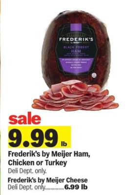 Frederik's by Meijer Ham, Chicken or Turkey