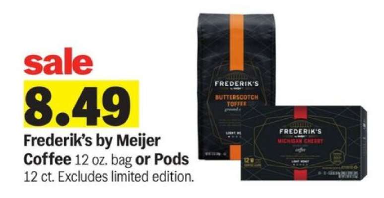 Frederik's by Meijer Coffee or Pods