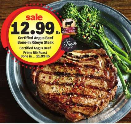 Certified Angus Beef Bone-In Ribeye Steak