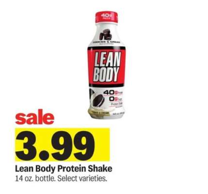 Lean Body Protein Shake