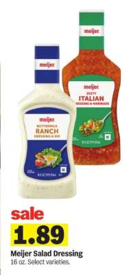 Meijer Salad Dressing