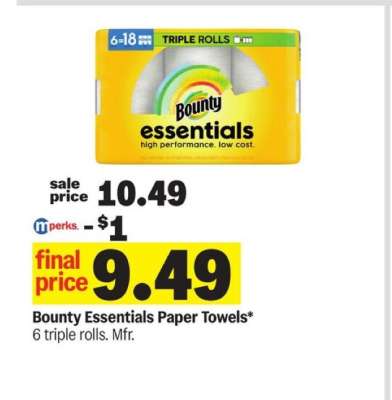 Bounty Essentials Paper Towels