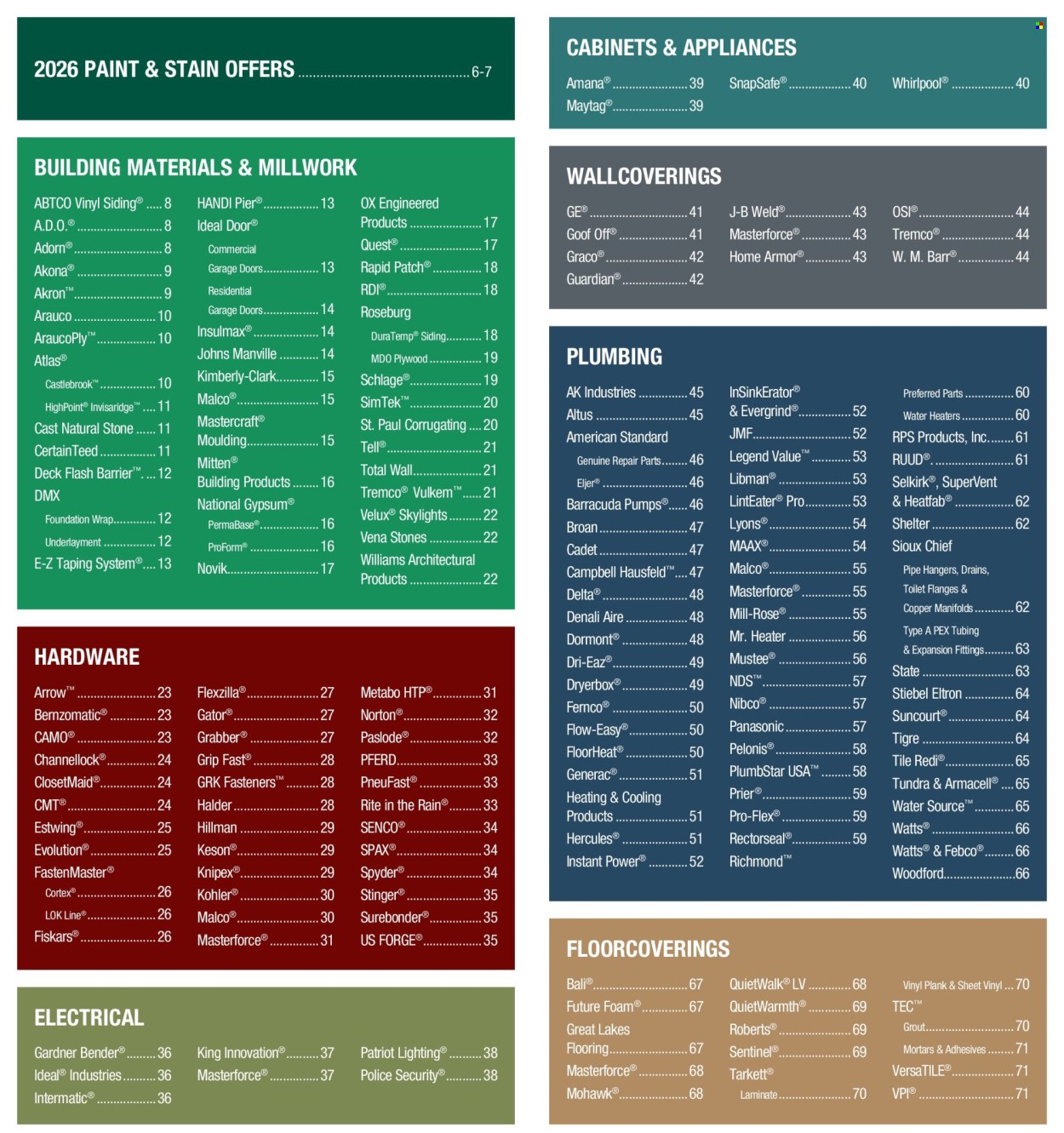 Menards ad - 01/01/2026 - 12/31/2026. Page 3