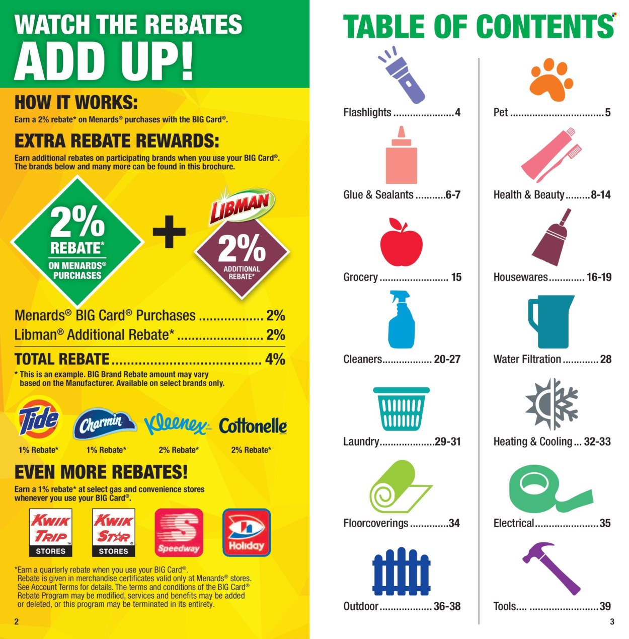 Menards ad - 01/01/2026 - 12/31/2026. Page 2