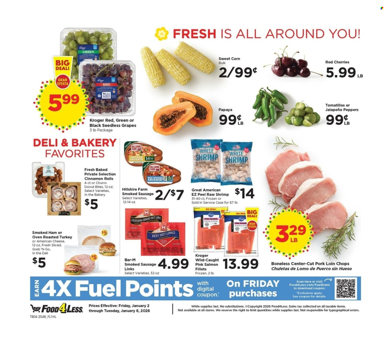 Food 4 Less ad - 01/02/2026 - 01/06/2026. Page 4