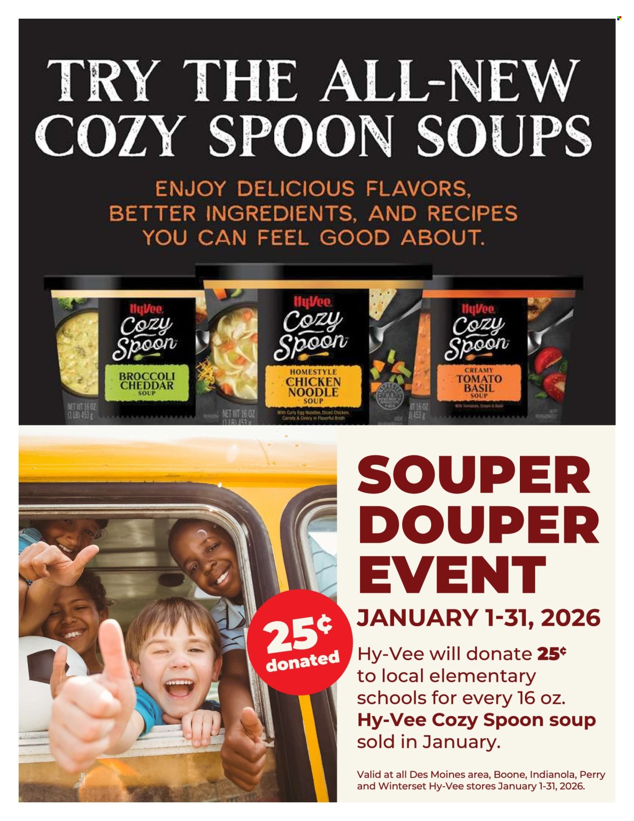 Hy-Vee ad - 01/01/2026 - 01/31/2026. Page 1