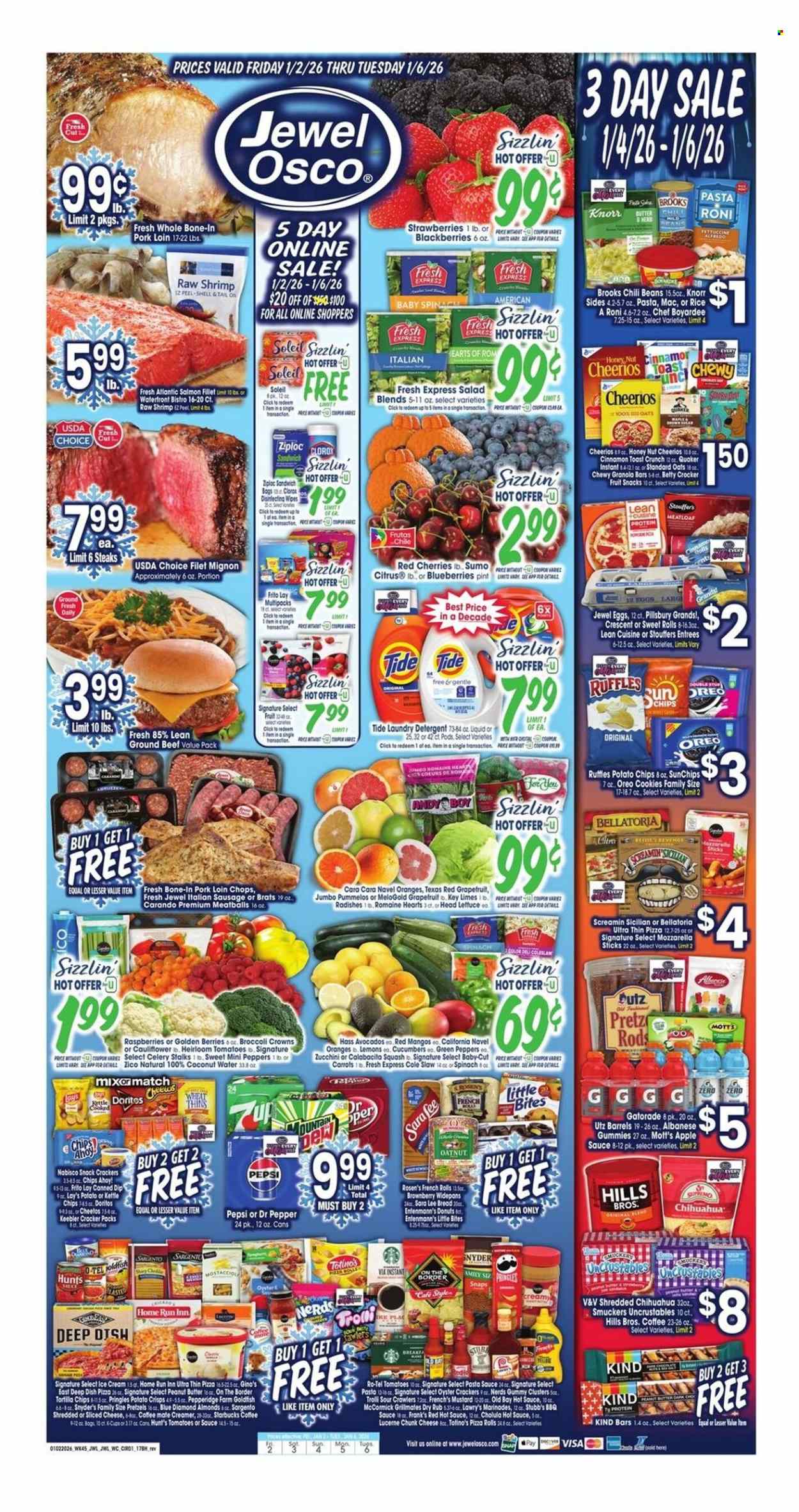Jewel Osco ad - 01/02/2026 - 01/06/2026. Page 1