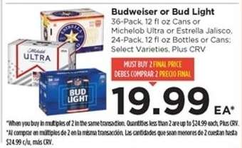 Budweiser or Bud Light