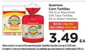 Guerrero Corn Tortillas