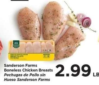 Sanderson Farms Boneless Chicken Breasts