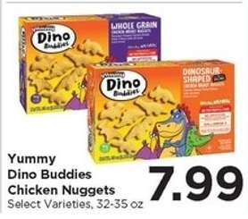 Yummy Dino Buddies Chicken Nuggets