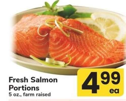 Fresh Salmon Portions